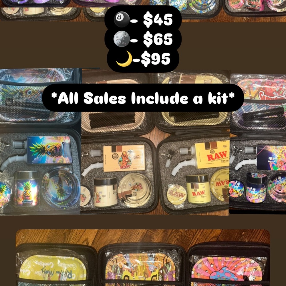 Colorful Smoking Accessory Kit